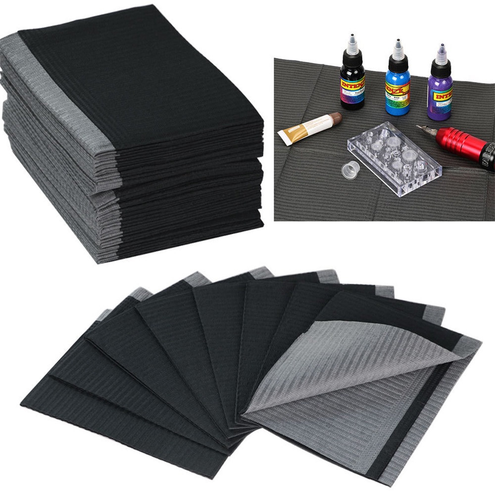 Beauty Makeup Desk - 20/50pcs Tattoo Clean Pad Mat Waterproof