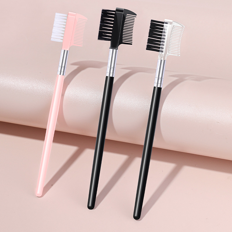 Beauty Makeup Store - Dual-Headed Eyebrow Comb Makeup Brush Beauty