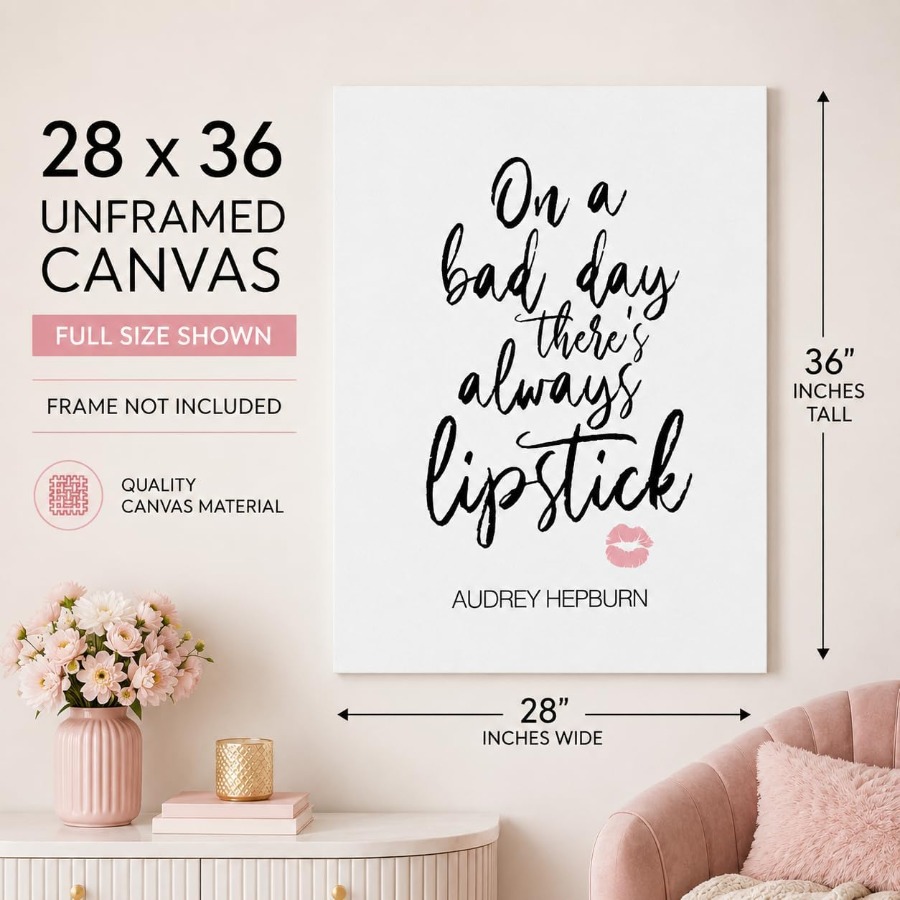 On a Bad Day There's Always Li - Beauty Makeup Quotes Funny ulasan dan harga