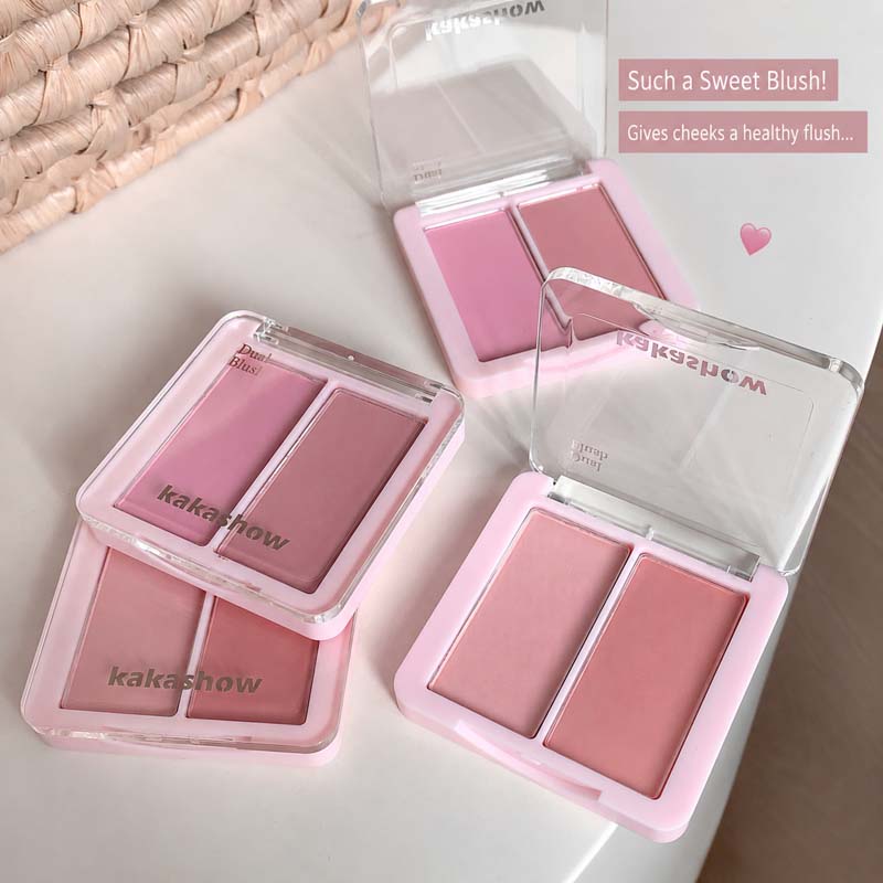 KAKASHOW 2 Color Cream Blush P - Beauty Makeup Palette ulasan dan harga