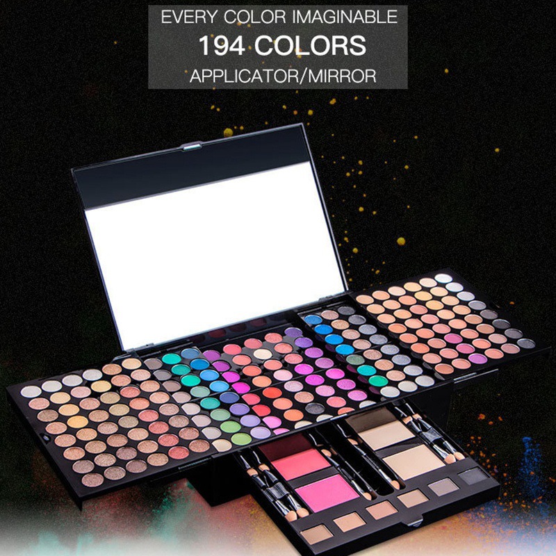 40-252 Colors Eyeshadow Palett - Beauty Makeup Shop ulasan dan harga