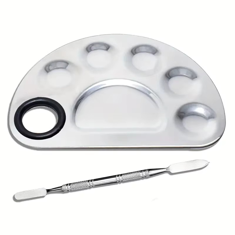 Stainless Steel Makeup Mixer N - Beauty Makeup Palette ulasan dan harga