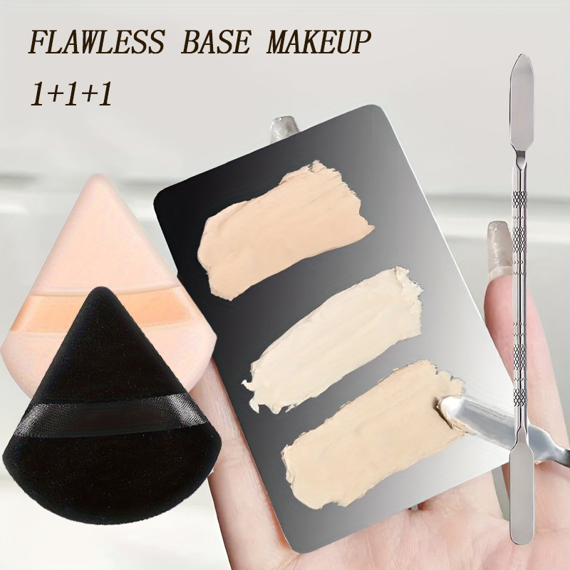 Stainless Steel Makeup Mixer N - Beauty Makeup Palette ulasan dan harga