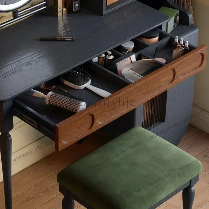 LJY Organizer Black Vanity Tab - Beauty Makeup Vanity Set ulasan dan harga