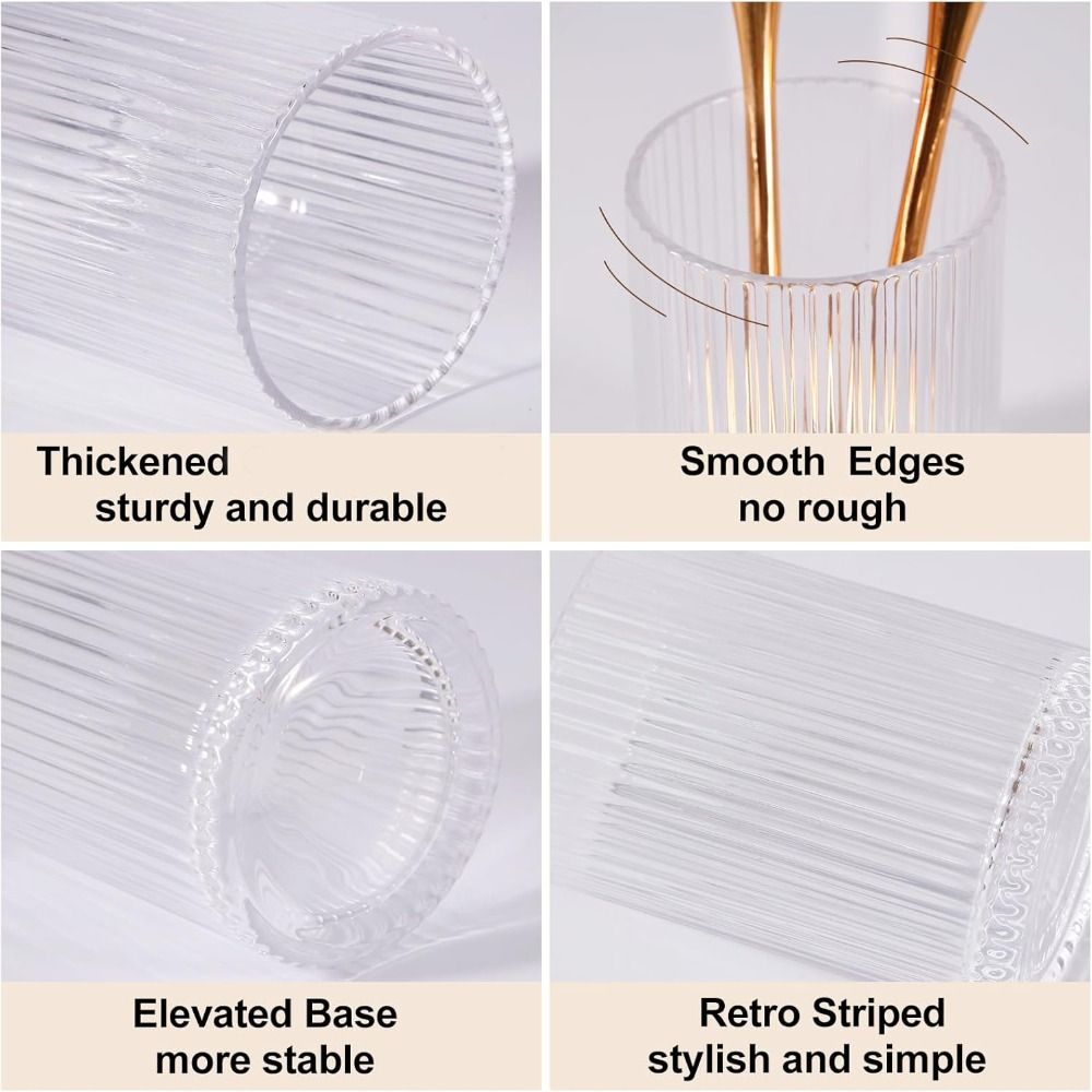 New Vintage Striped Make Up Cu - Beauty Makeup News ulasan dan harga