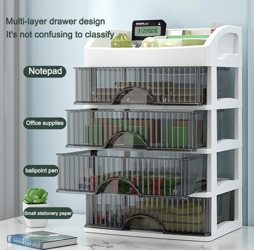 New 1Pc 5-layer Makeup Storage - Beauty Makeup Desk ulasan dan harga