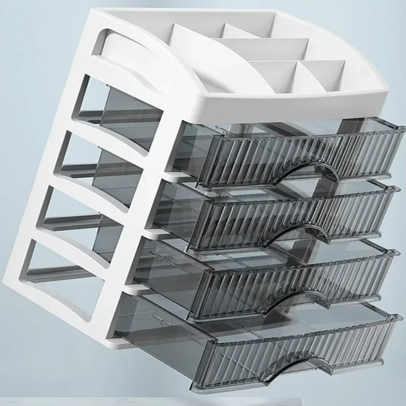 New 1Pc 5-layer Makeup Storage - Beauty Makeup Desk ulasan dan harga