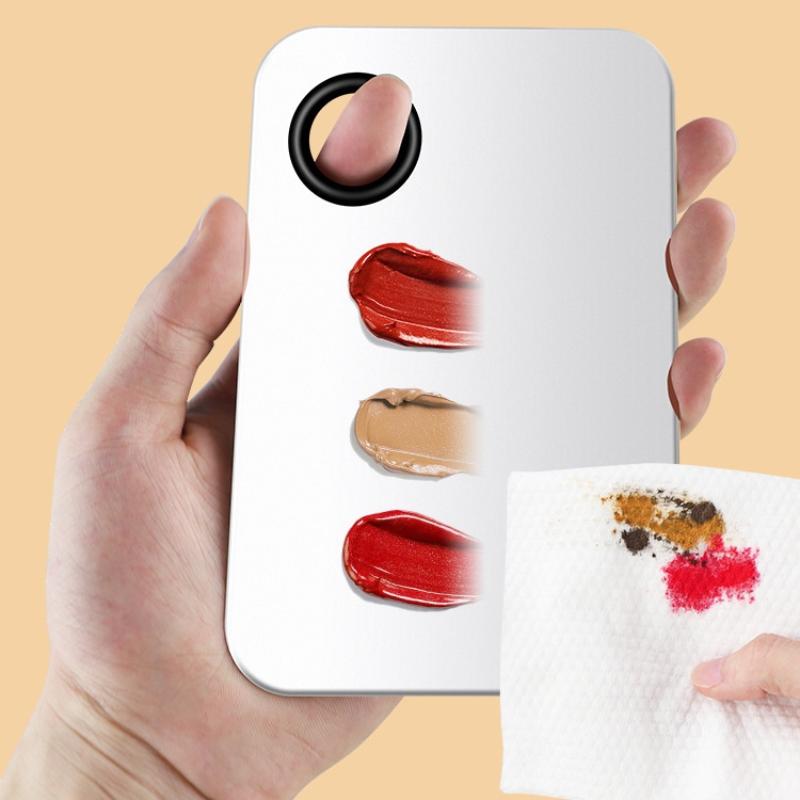 Stainless Steel Makeup Mixing  - Beauty Makeup Palette ulasan dan harga