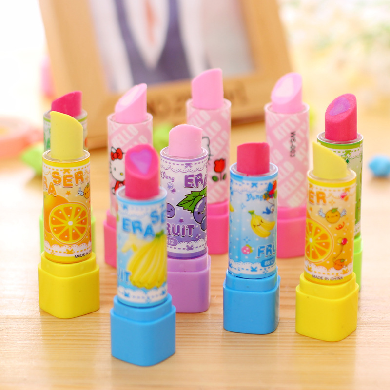 10Pcs Cartoon Fruit Lipstick S - Beauty Makeup News ulasan dan harga