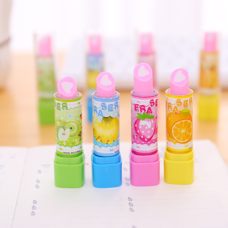 10Pcs Cartoon Fruit Lipstick S - Beauty Makeup News ulasan dan harga