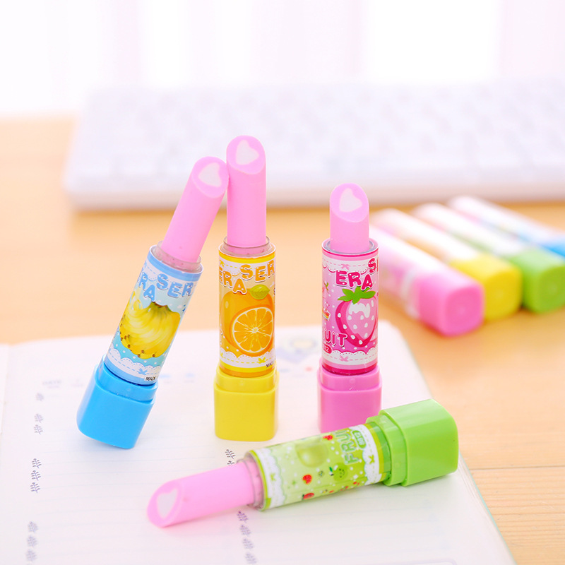 10Pcs Cartoon Fruit Lipstick S - Beauty Makeup News ulasan dan harga