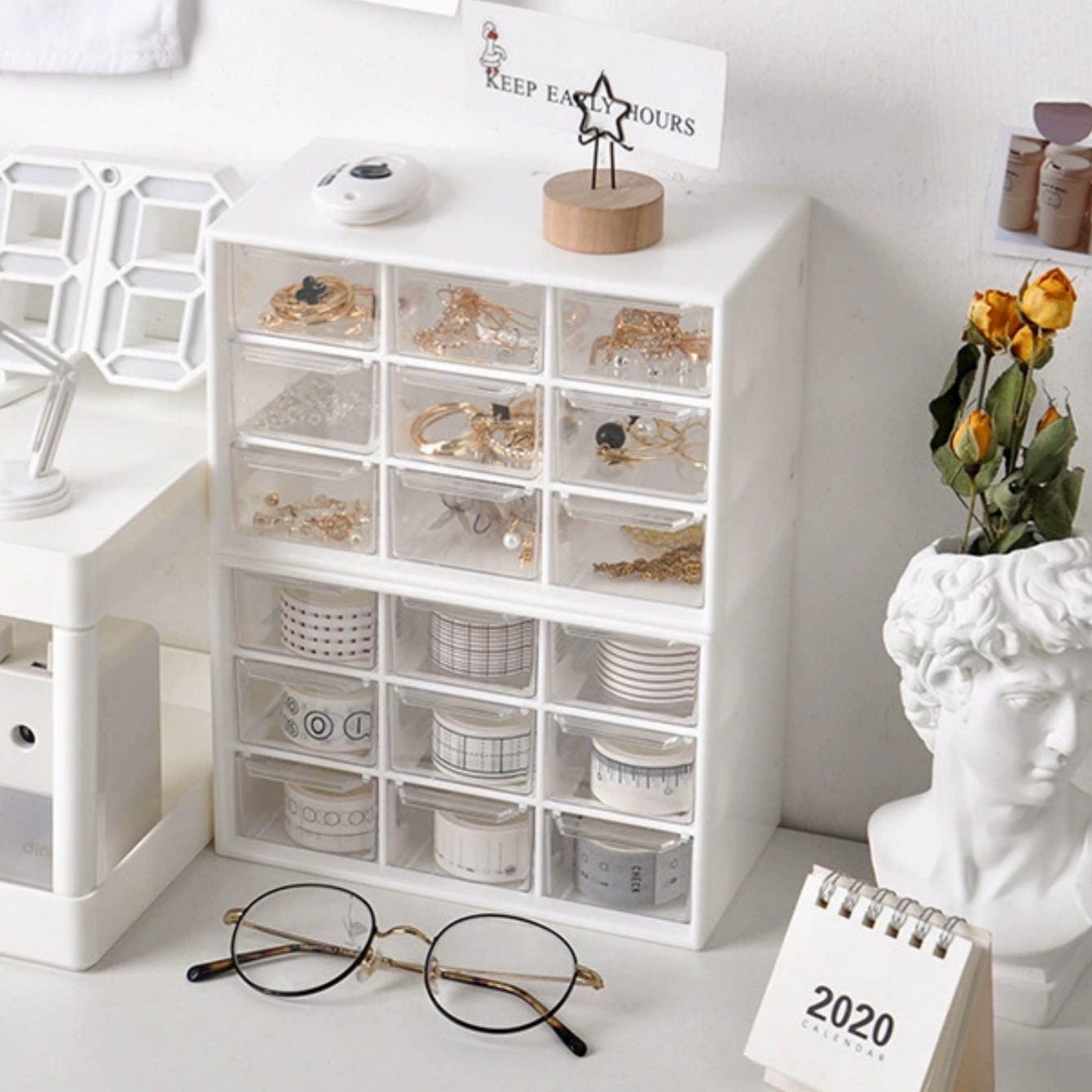 Bead Material Storage Box. The - Beauty Makeup Desk ulasan dan harga