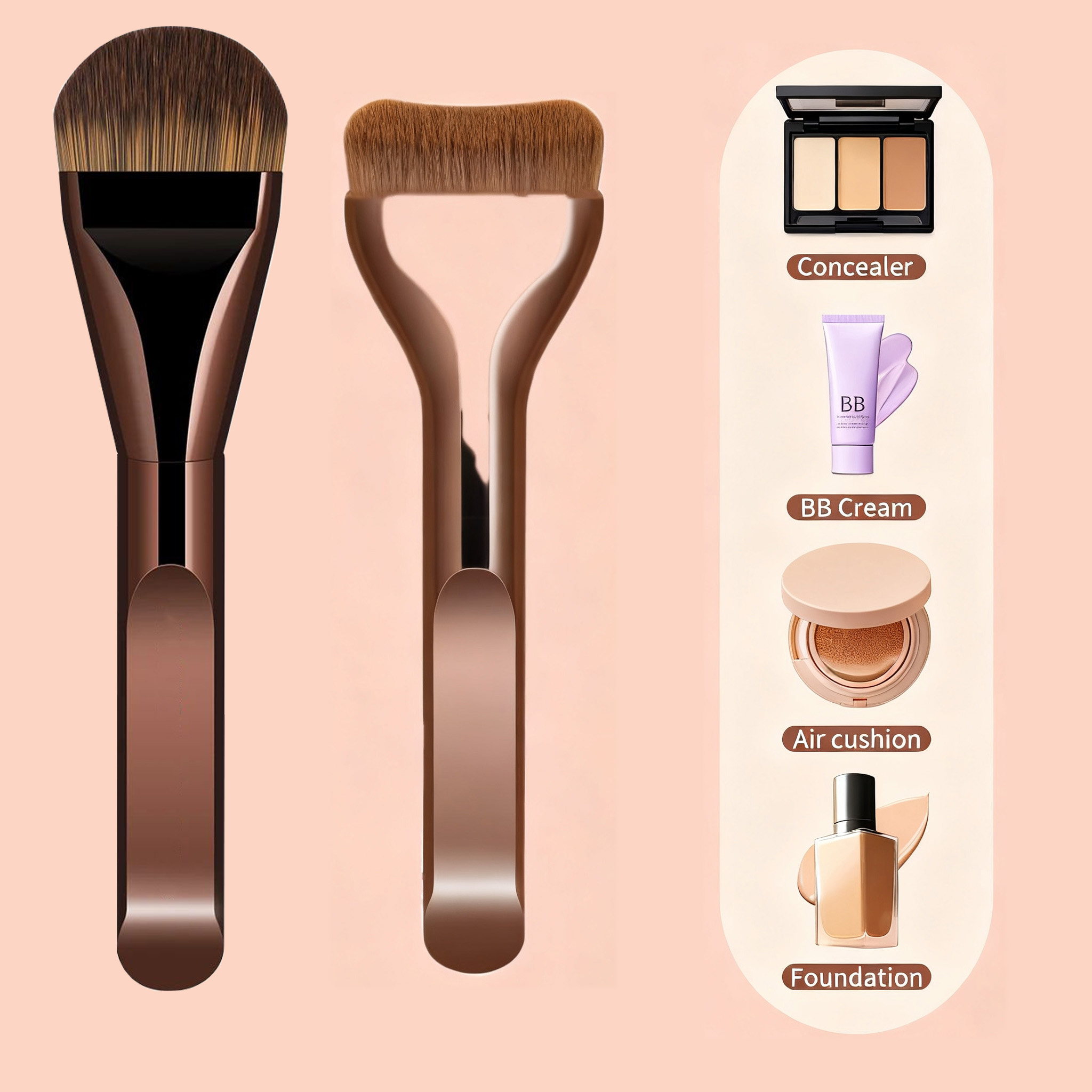 New 2Pcs Professional Foundati - Beauty Makeup News ulasan dan harga