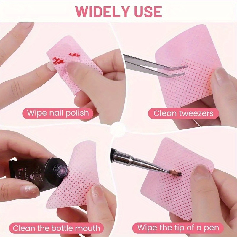 20/600pcs Lint-Free Nail Wipes - Gel Nail Polish ulasan dan harga