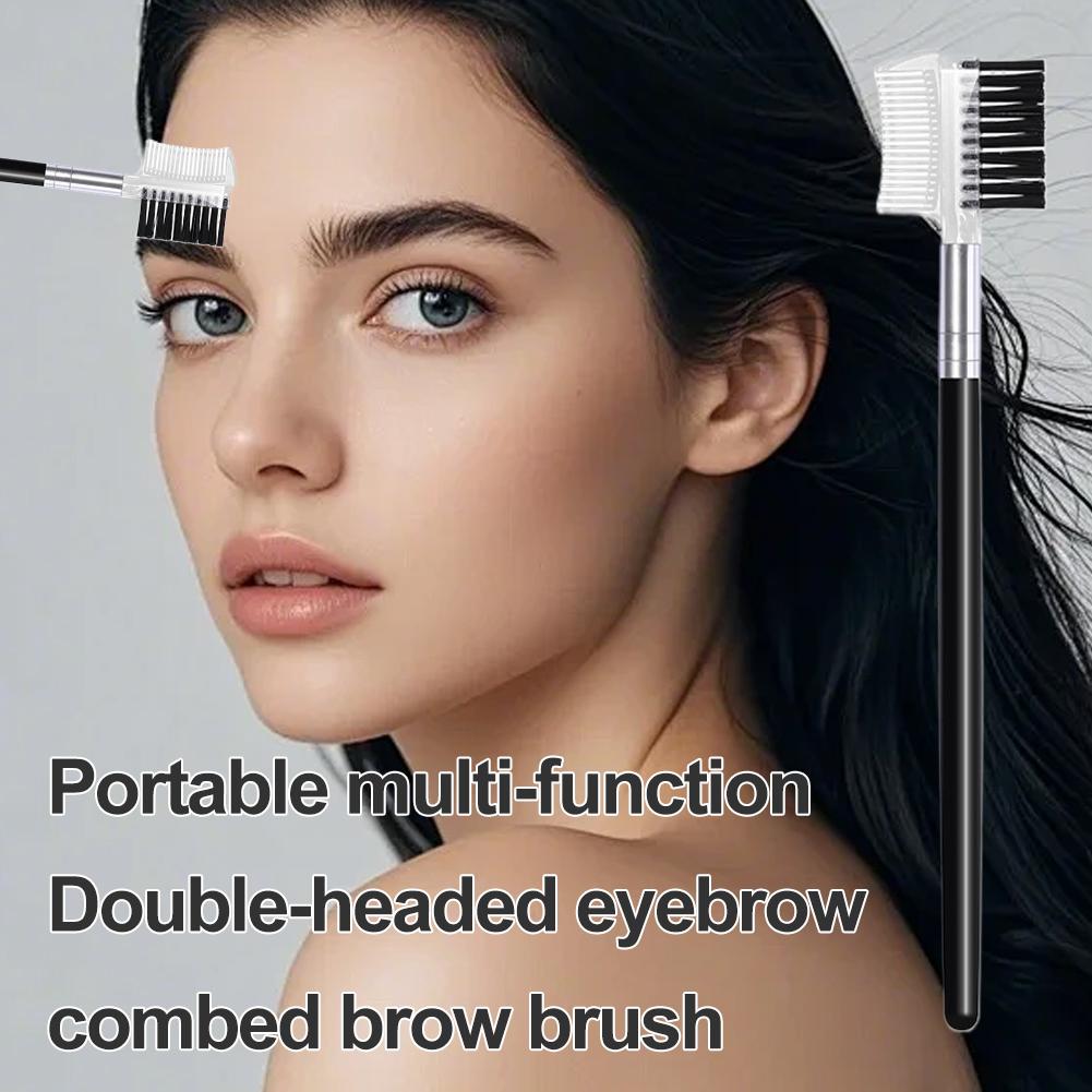 Dual-Headed Eyebrow Comb Makeu - Beauty Makeup Store ulasan dan harga