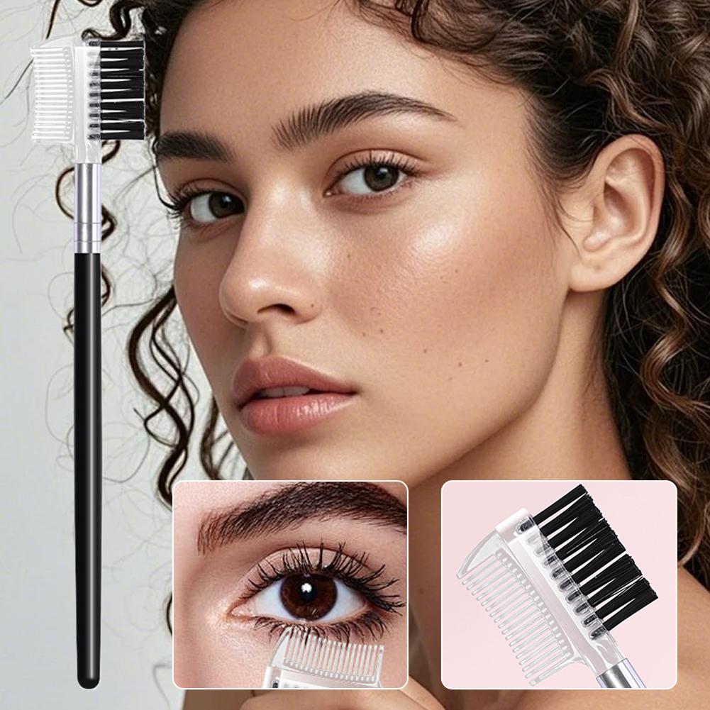 Dual-Headed Eyebrow Comb Makeu - Beauty Makeup Store ulasan dan harga
