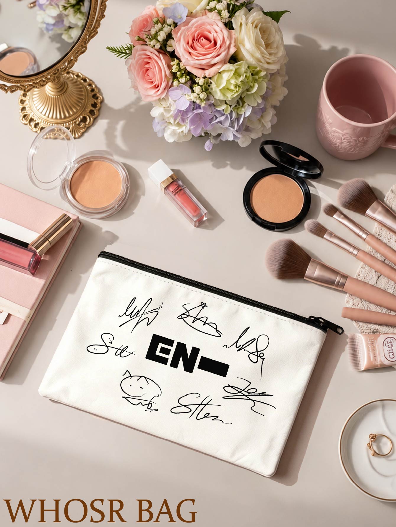 En/Hypen Beauty Bag, Toiletry  - X Beauty Makeup ulasan dan harga