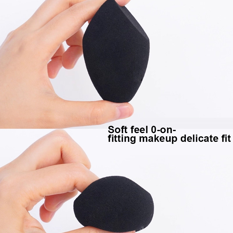2pcs Black Beauty Sponge Egg - - Beauty Makeup Desk ulasan dan harga