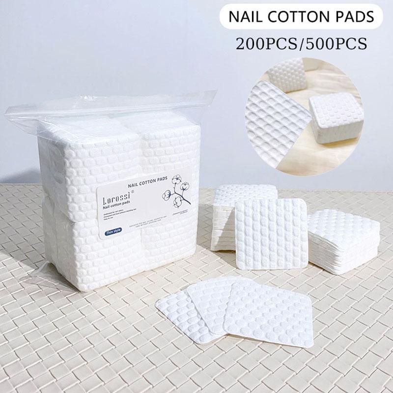 #200/500 Pcs Nail Cotton Pad P - Gel Nail Polish ulasan dan harga
