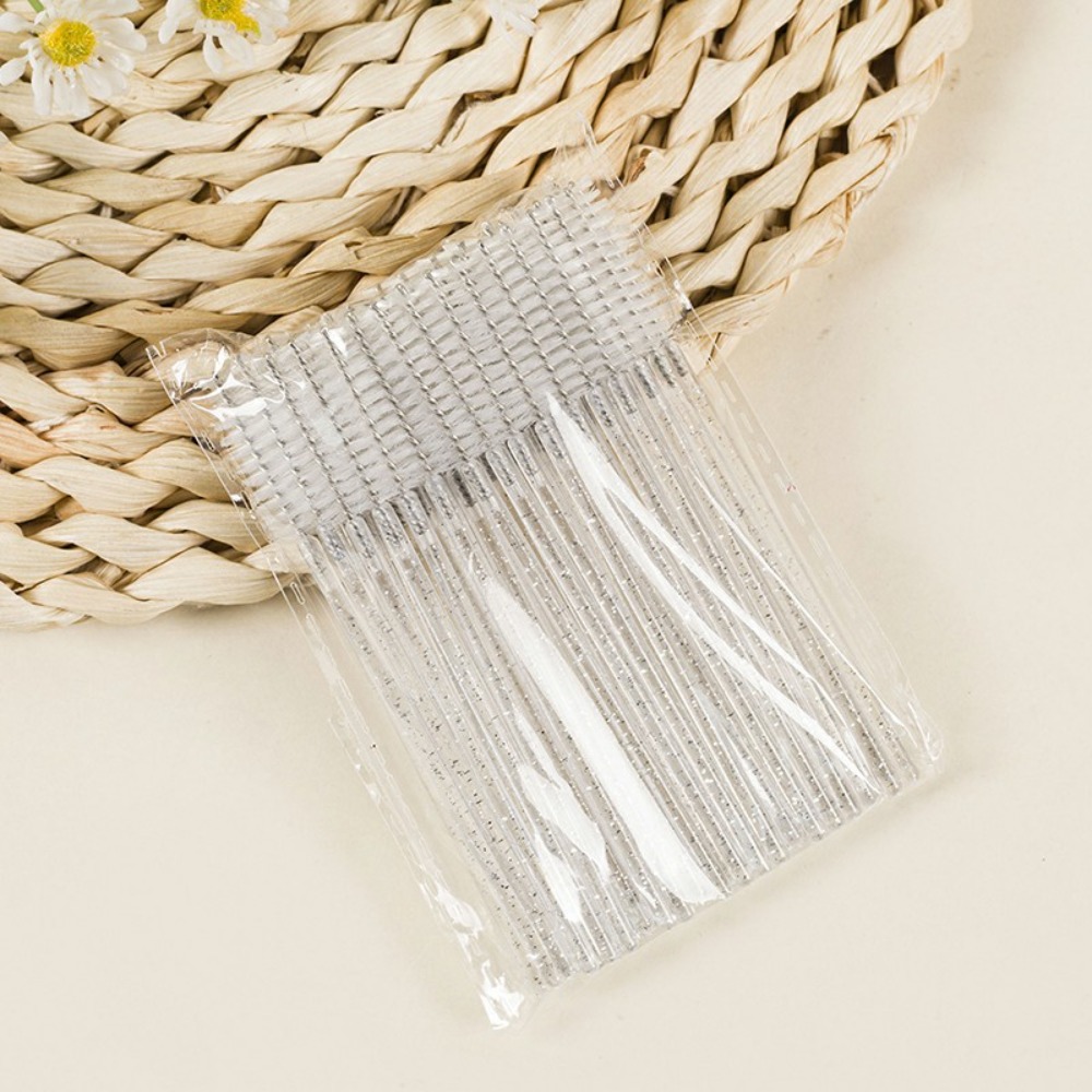 50-100PCS Crystal Eyelash Brus - Beauty Makeup Store ulasan dan harga