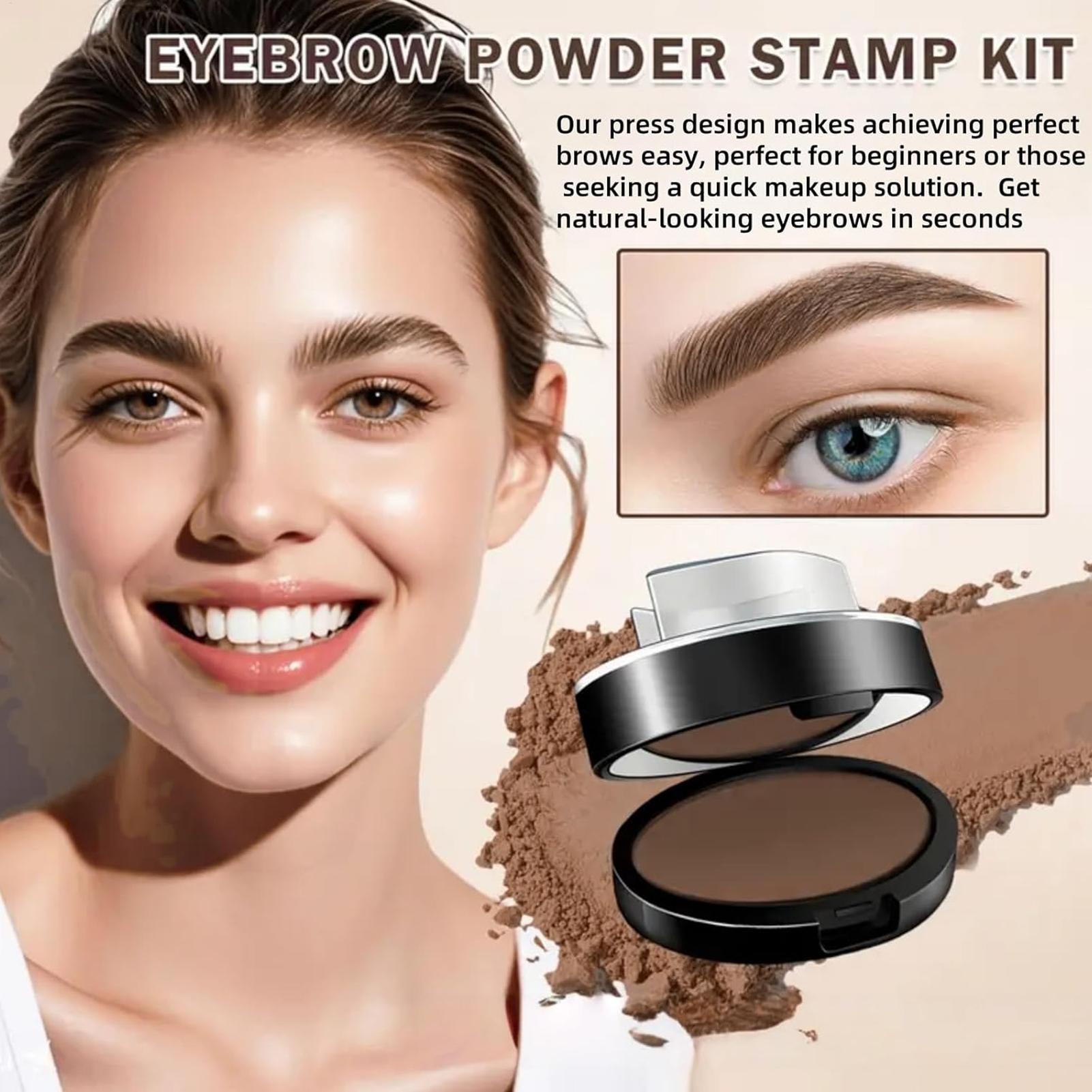 Brow Stamp Kit Waterproof Eyeb - Beauty Makeup Shop ulasan dan harga